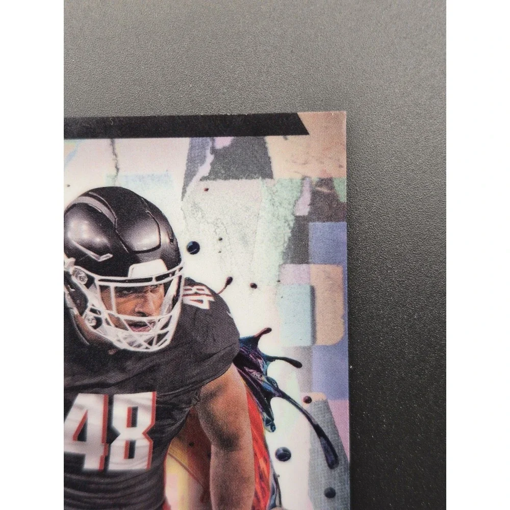 2024 Topps Finest Bralen Trice #RFA-BT Rookie Autographs (RC) (AU) Falcons